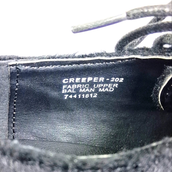 Demonia Women's Size 7 Faux Fur 3" Platform Creeper Punk Goth Shoes CRE 202 B - Picture 2 of 12